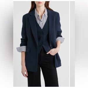 Rag & bone NWT Navy Blazer Vest in Sal Sz 4